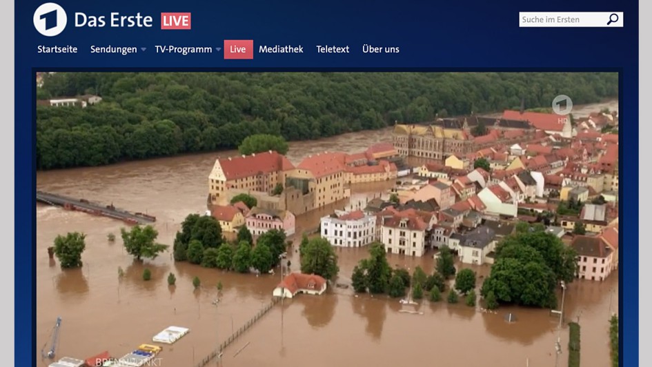 Hochwasser-Katastrophe