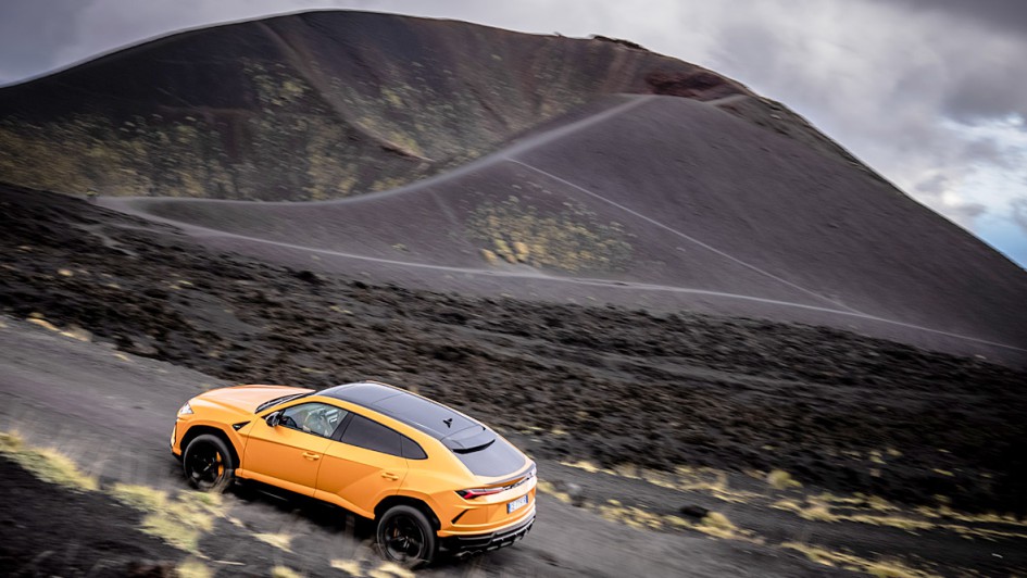Lamborghini Urus auf Sizilien
