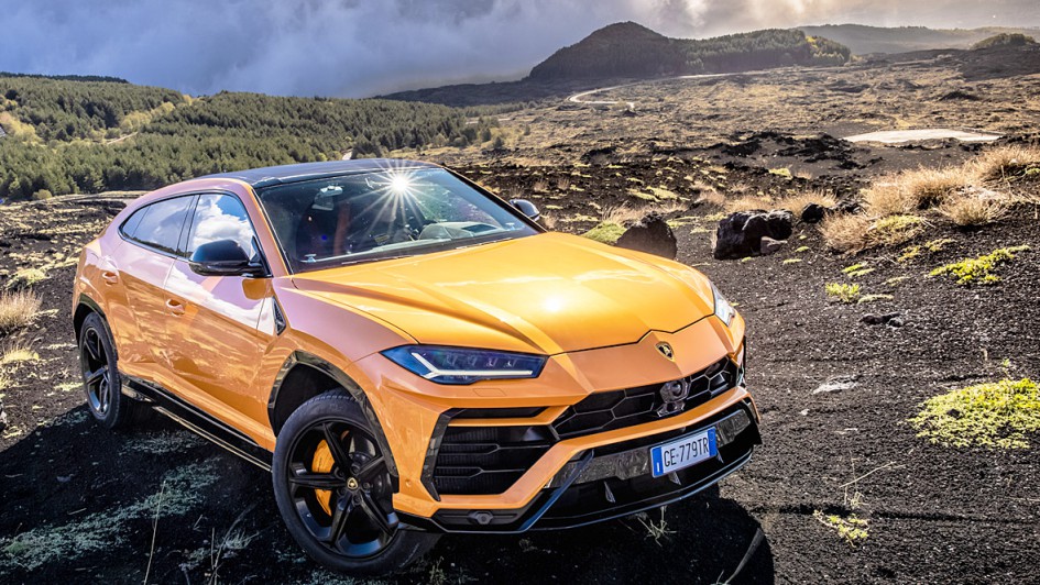 Lamborghini Urus auf Sizilien