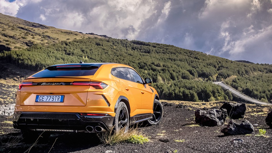 Lamborghini Urus auf Sizilien