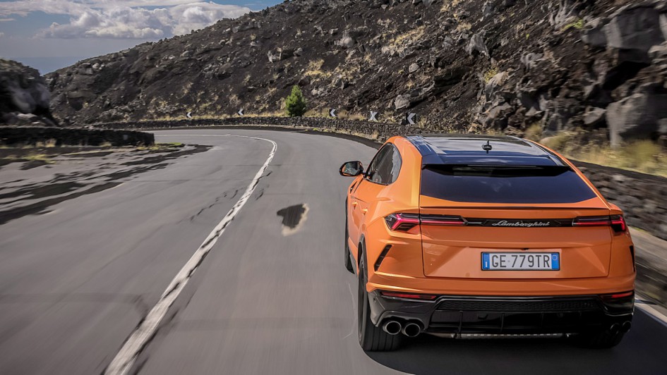 Lamborghini Urus auf Sizilien