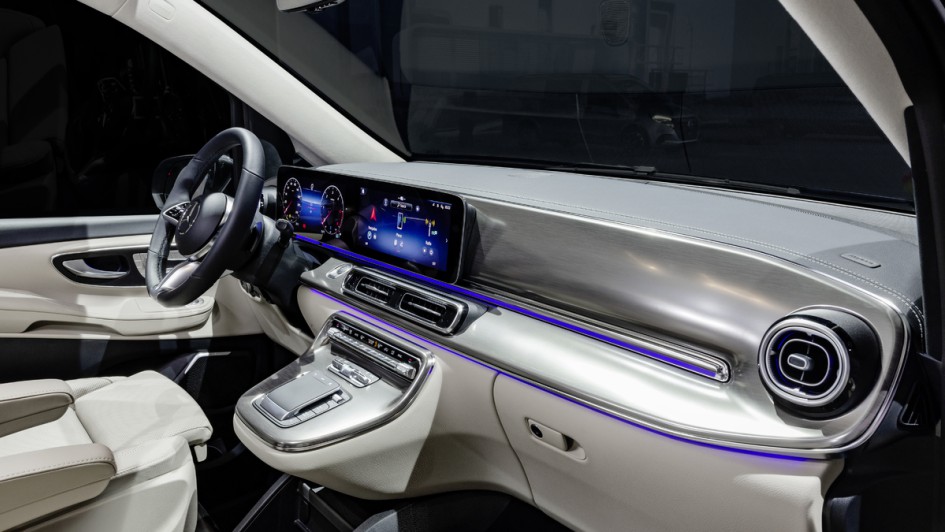 V-Klasse_Innenraum in heller Ausstattung