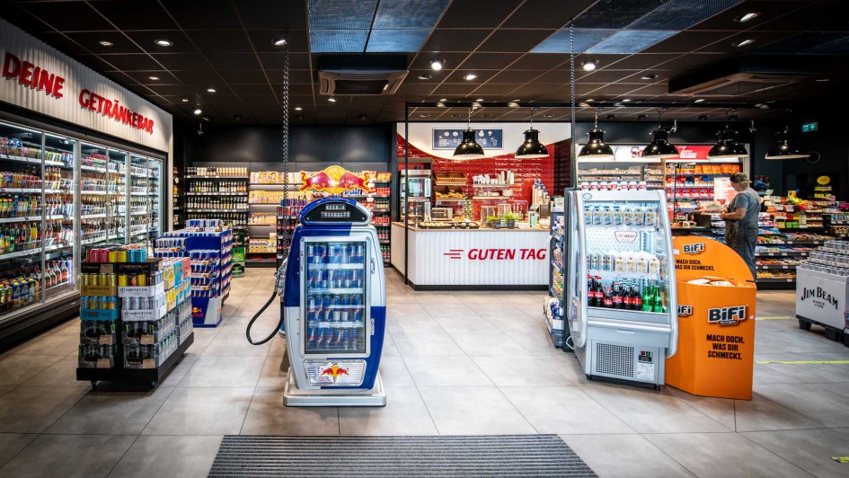 Sprint Tankstelle Überblick