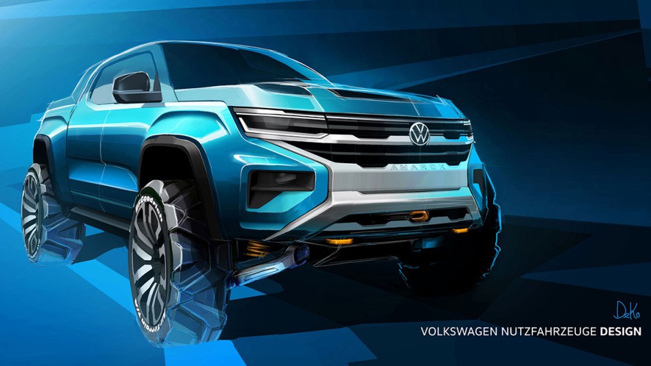 VW Amarok Skizzen (2022)