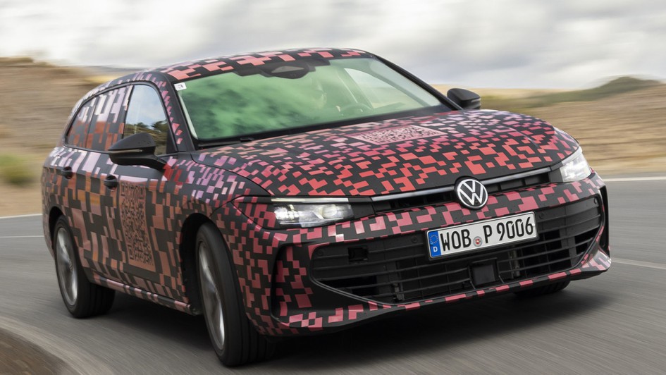 VW Passat 9. Generation - Erprobungsfahrt