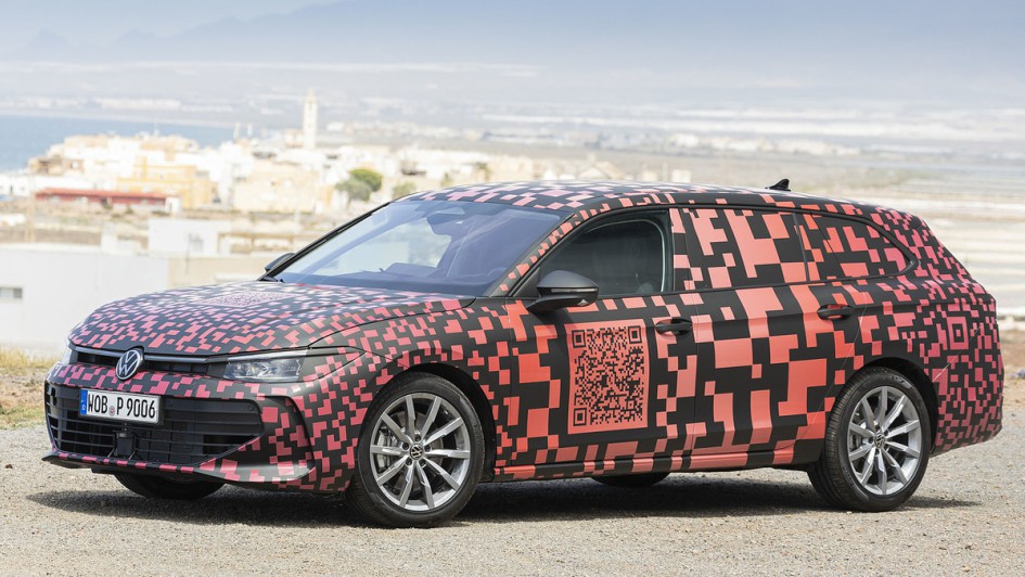 VW Passat 9. Generation - Erprobungsfahrt