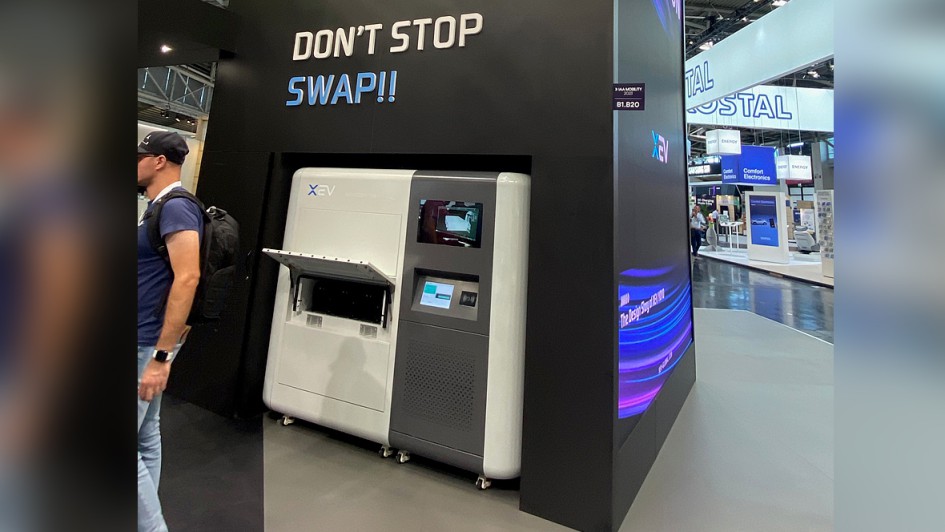 XEV-Batteriekonzept auf der IAA 2023