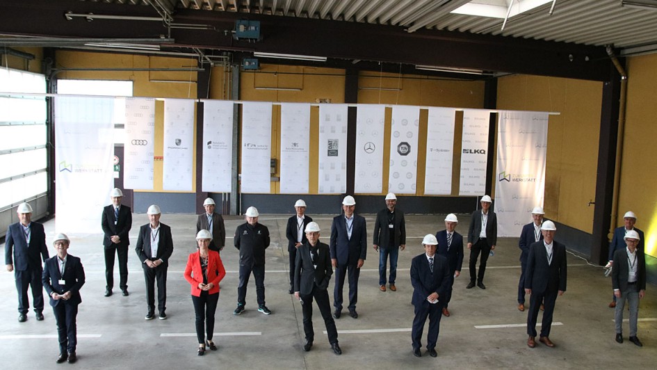 Zukunftswerkstatt 4.0 Spatenstich